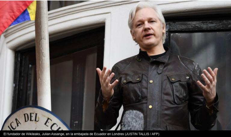 Julian Assange tuvo dos hijos con su abogada durante su reclusión en la embajada de Ecuador en Londres