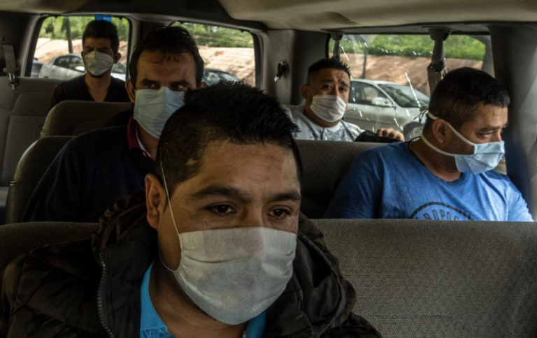México recibe miles de migrantes que vienen de un país infectado de coronavirus