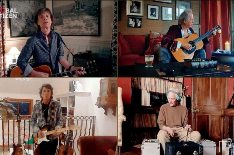 Los Rolling Stones lanzan tema desde el confinamiento ‘Living in a Ghost Town’