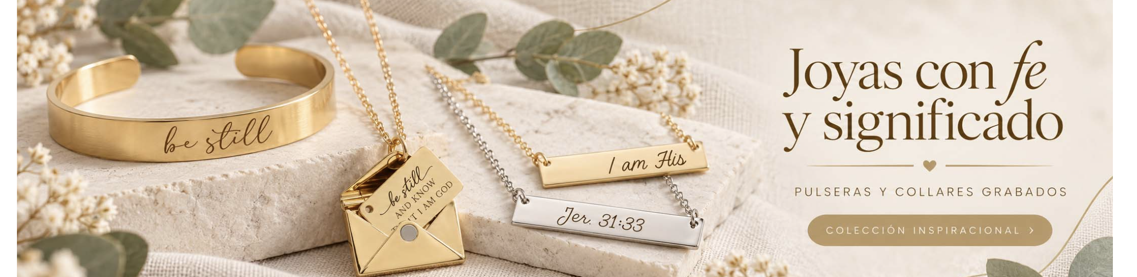 Joyas con fe y significado — The Word Designs